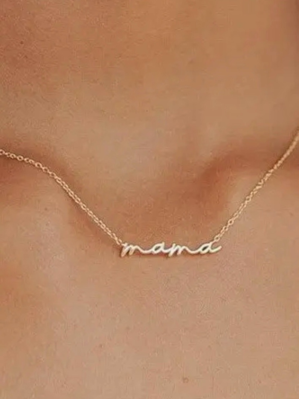 GOLD MAMA NECKLACE (5527)